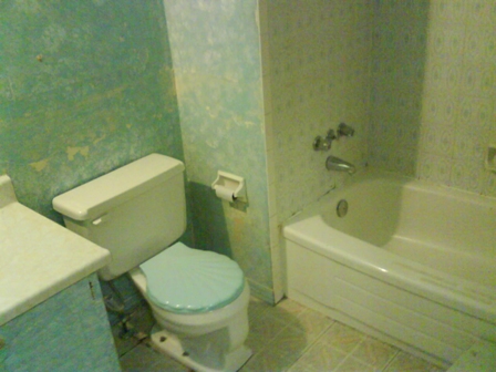 Before - 70's Bathroom