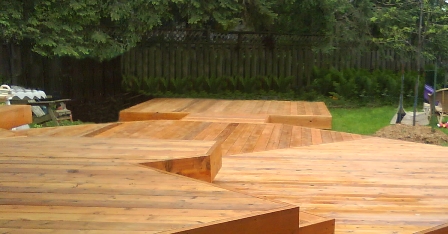 Before - Cedar Deck Caban Pad