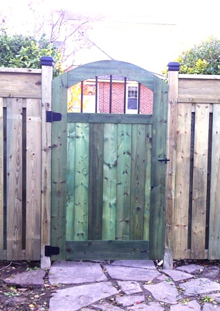 Garden Gate installed on Fence